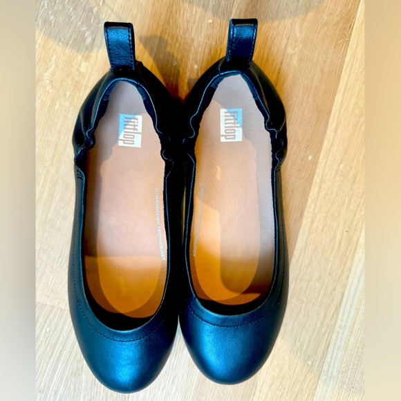 Fitflop Shoes - Black Ballet Flats - EUC